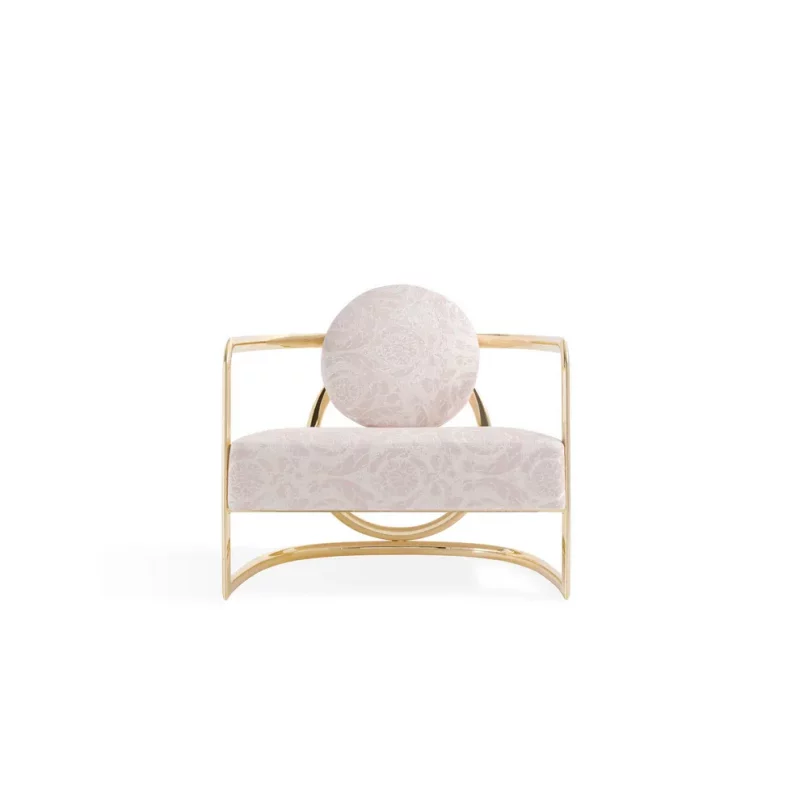 La Medusa Round Metal armchair