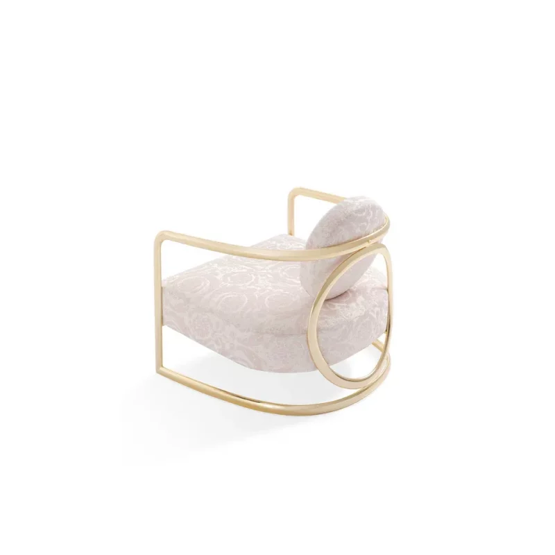La Medusa Round Metal armchair