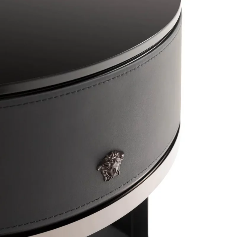 Medallion bedside table