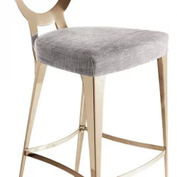 Alternative view of Miss uncovered backrest stool