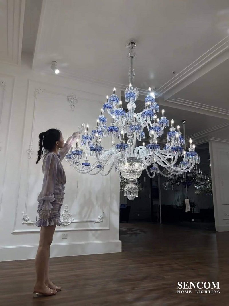 Đèn chùm pha lê cao cấp SC0161-ST