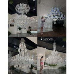 Đèn chùm pha lê cao cấp SC0164-ST