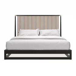 Pinstripe slatted kg bed light