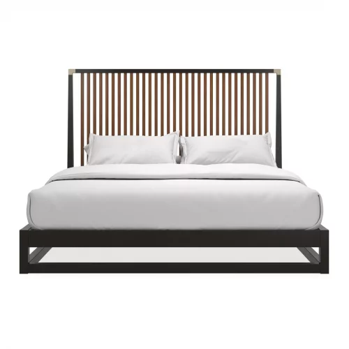 Pinstripe slatted kg bed light