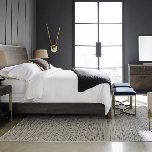 Alternative view of Remix wood bed